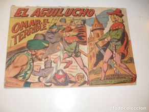 Giornalini: el aguilucho 31.(de 68).edicionesmaga,año 1959.dibuja m gago.original apaisado.